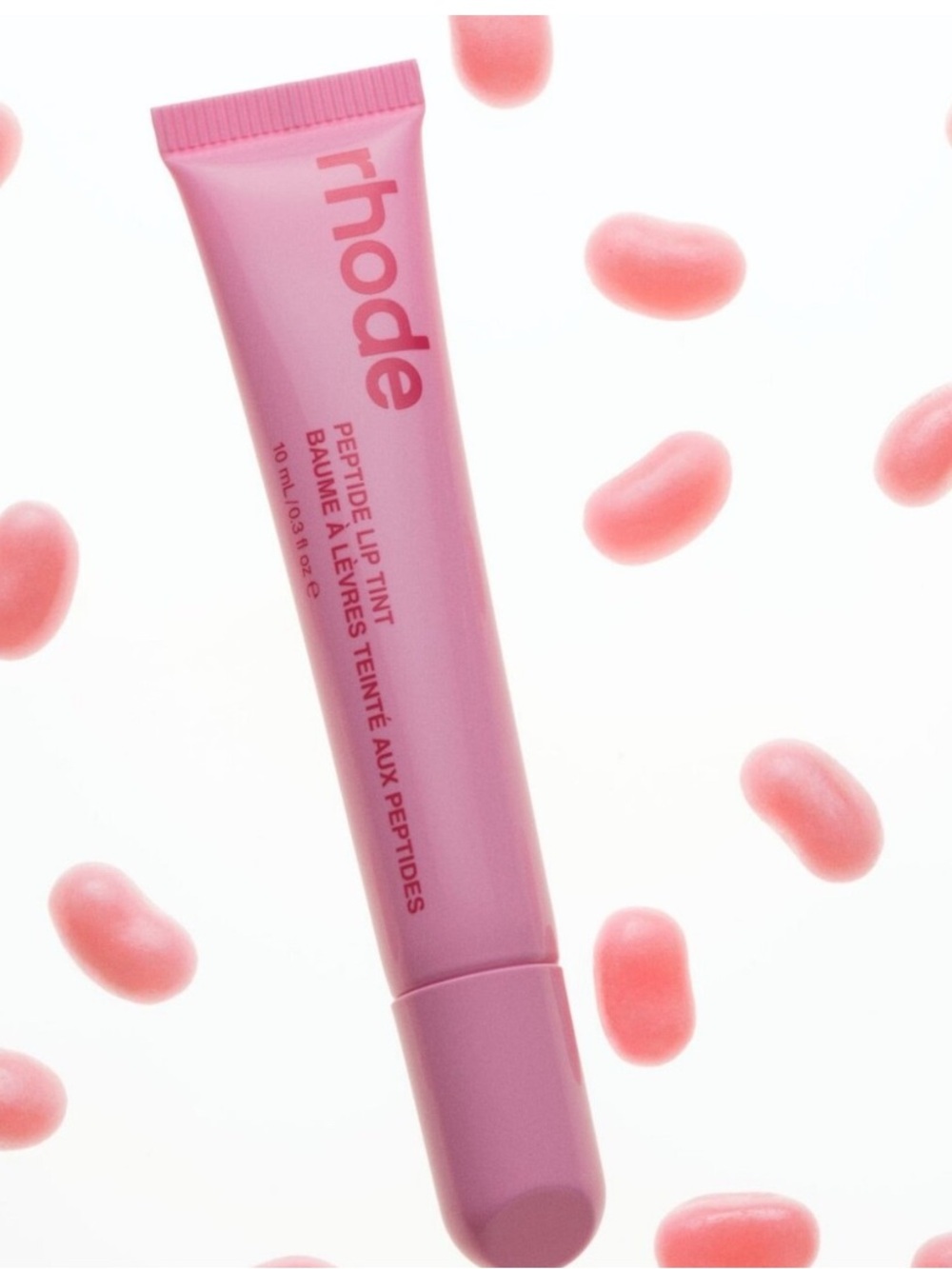 Rhode Peptide Lip Treatment Nourishing Glaze in Jelly Bean New In Box - Picture 2 of 9